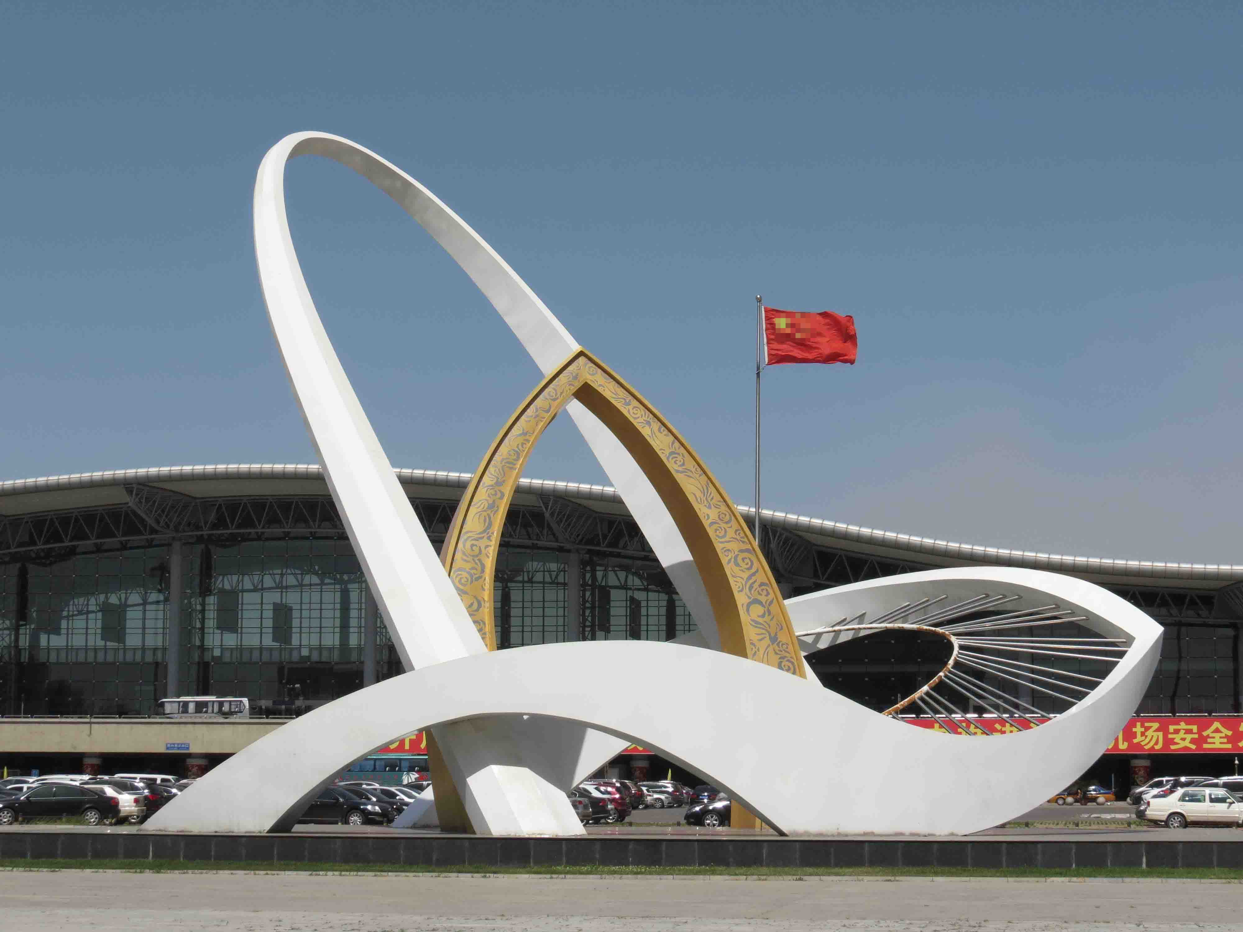 大型机场雕塑，大型广场雕塑，机场广场雕塑