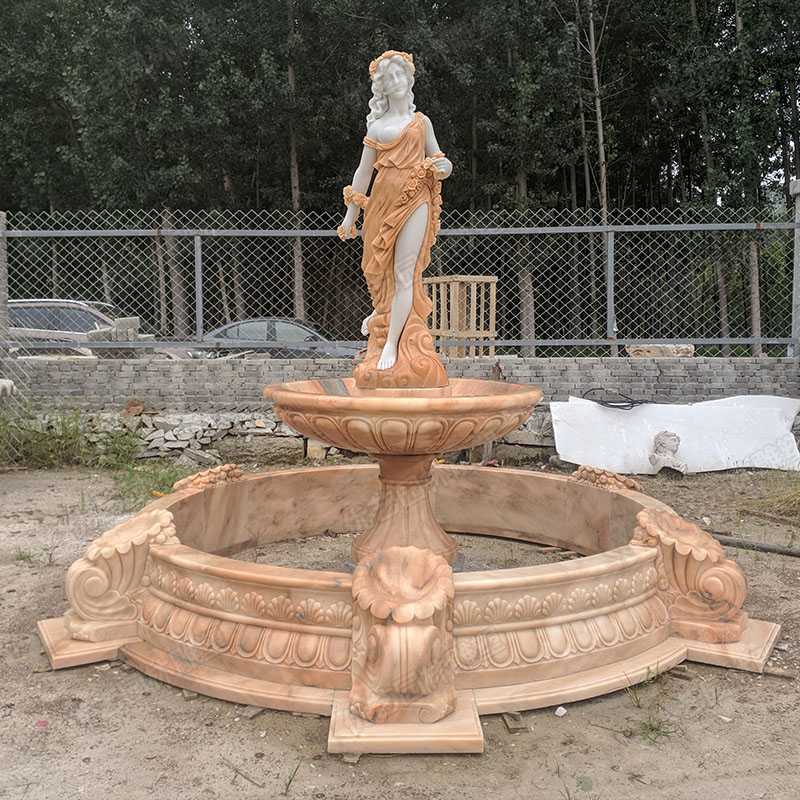 欧式人物喷泉，欧式大理石喷泉