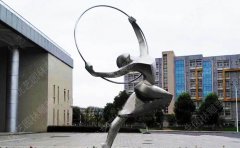 苏州房地产公司定制不锈钢雕塑
