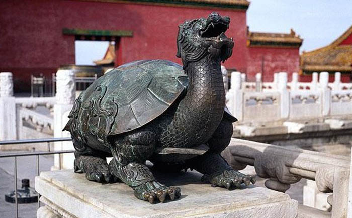 铜龙龟雕塑